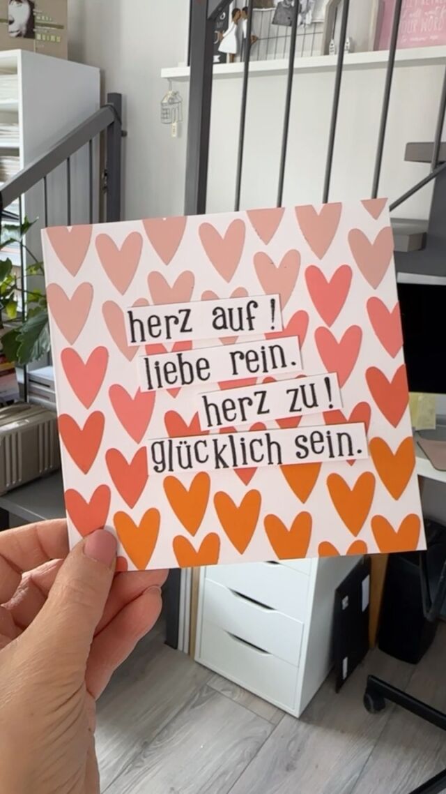 #inspiration of the day! #dailydose of love. 
With the most beautiful colours. 
Orange, pink and rose.  Hello world… hello love! 
#stampinup #diecutting #cardmaking #cardmakingideas #cardmaker #kartenmacherei #kartenliebe #colours #nrw #ruhrgebiet #paulinespapier